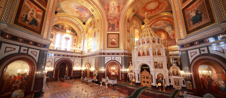 Voyage Russie, Moscou - Cathédrale du Christ Saint Sauveur
