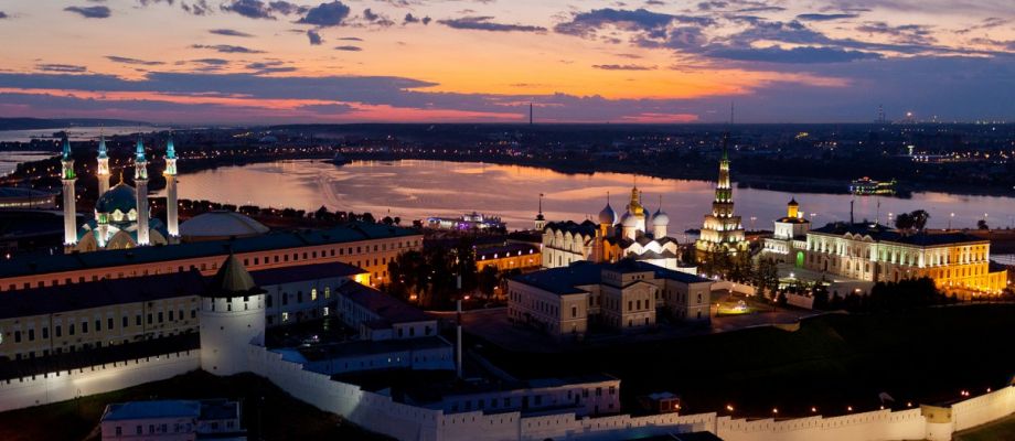 Kazan - Kremlin de nuit