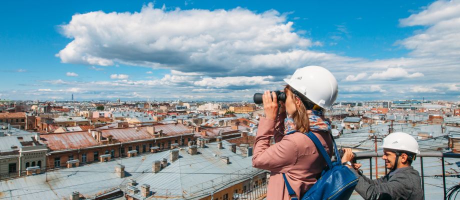 Excursion sur les toits - Saint Pétersbourg