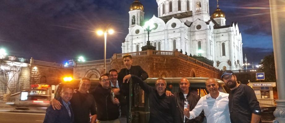 Visite Moscou by night en UAZ