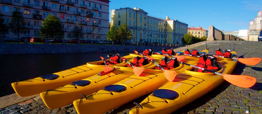 Votre kayak vous attend - Saint Pétersbourg