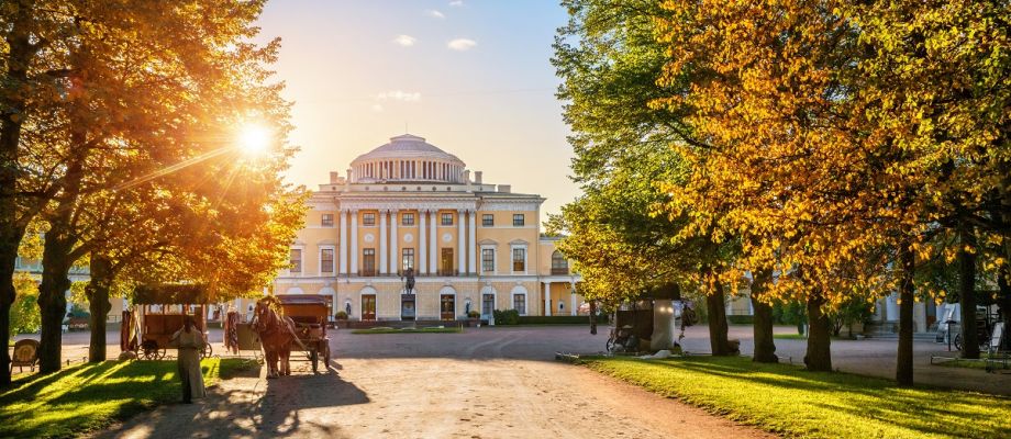 Visite Saint-Pétersbourg - Palais de Pavlosk