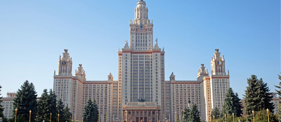 Visite Russie, Moscou - Université Lomonossov