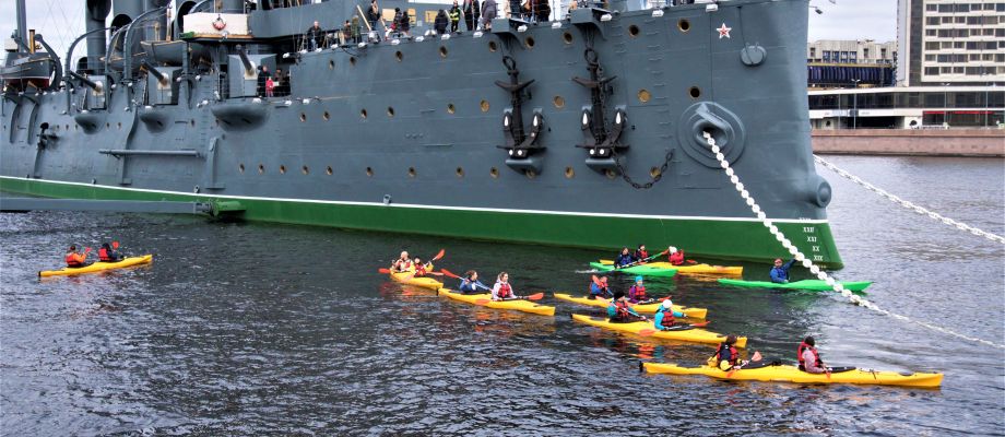 Tour de ville kayak - Saint-Pétersbourg