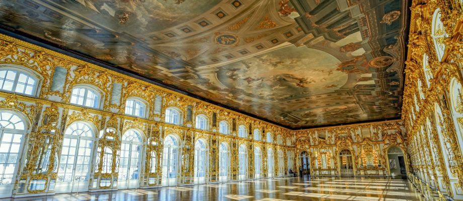 Saint Petersburg - Tsarskoye Selo ceilings