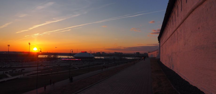 Kazan - Coucher de soleil