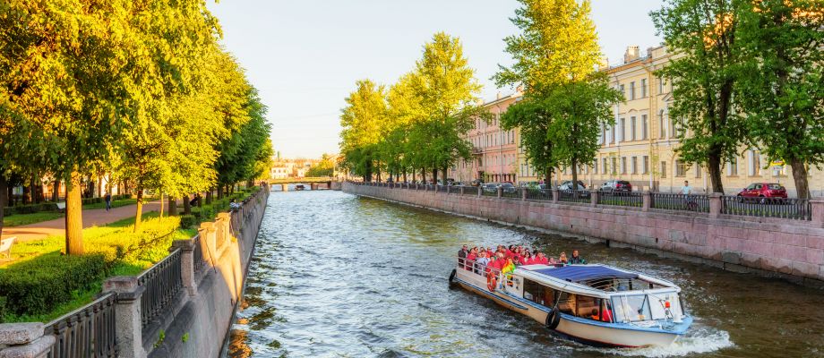 Visite Saint-Pétersbourg - Promenade sur les canaux